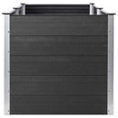 vidaXL szürke WPC kerti magaságyás 250 x 100 x 91 cm