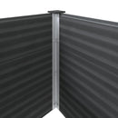 vidaXL szürke WPC kerti magaságyás 250 x 100 x 91 cm