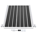 vidaXL szürke WPC kerítéspanel 180 x 186 cm
