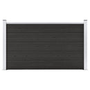 vidaXL szürke WPC kerti kerítés 180 x 105 cm