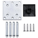 vidaXL barna WPC kerti kerítés 175 x 105 cm