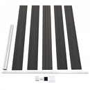 vidaXL szürke WPC kerti kerítés 175 x 105 cm