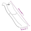 vidaXL kék polipropilén játszócsúszda 175x38x23 cm