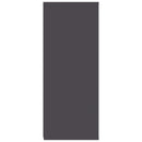 vidaXL szürke szerelt fa tálalószekrény 105 x 30 x 75 cm