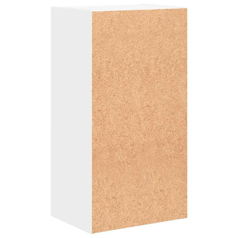 vidaXL fehér szerelt fa könyvespolc 40x30x76,5 cm
