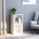 vidaXL fehér szerelt fa könyvespolc 40x30x76,5 cm