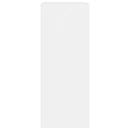 vidaXL fehér szerelt fa könyvespolc 60x30x76,5 cm