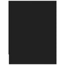 vidaXL 2 db fekete szerelt fa éjjeliszekrény 40 x 30 x 40 cm