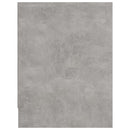 vidaXL 2 db betonszürke szerelt fa éjjeliszekrény 40 x 30 x 40 cm