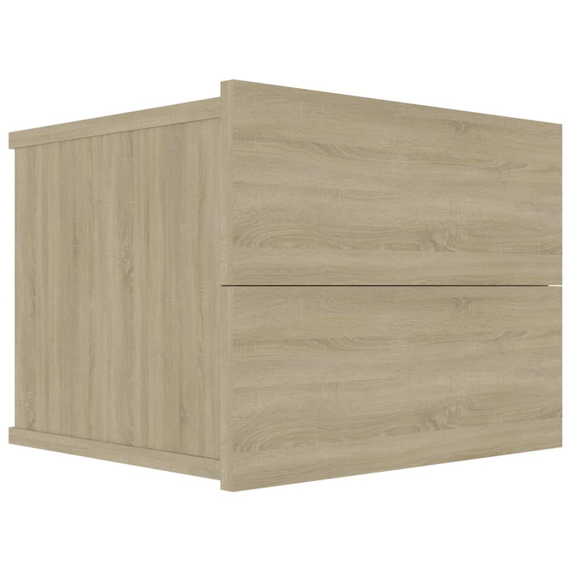 vidaXL sonoma tölgy színű forgácslap éjjeliszekrény 40 x 30 x 30 cm
