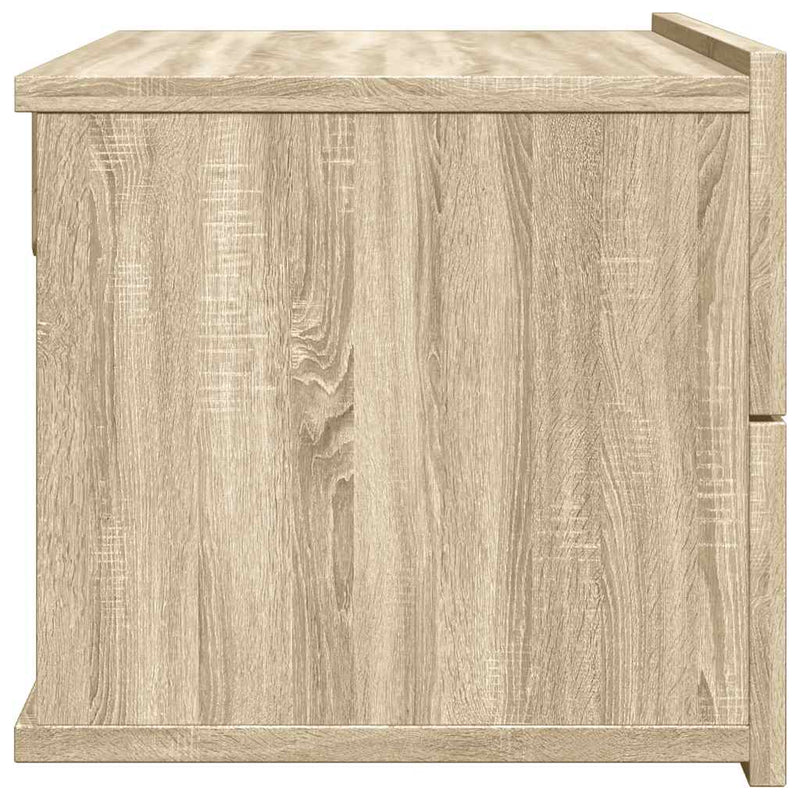 vidaXL sonoma tölgy színű forgácslap éjjeliszekrény 40 x 30 x 30 cm