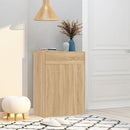 vidaXL sonoma tölgy színű szerelt fa cipősszekrény 60 x 35 x 84 cm