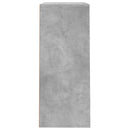 vidaXL betonszürke szerelt fa cipősszekrény 60 x 35 x 84 cm