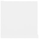 vidaXL fehér szerelt fa CD-tartó fali polc 100 x 18 x 18 cm