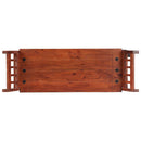 vidaXL tömör akácfa pad 111 cm