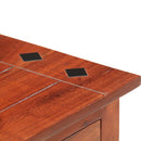 vidaXL tömör akácfa éjjeliszekrény 40 x 30 x 50 cm