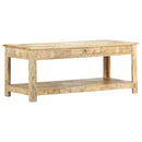 vidaXL kézzel festett tömör mangófa dohányzóasztal 110 x 50 x 45 cm