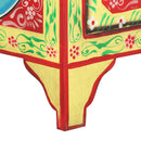 vidaXL kézzel festett tömör mangófa éjjeliszekrény 40 x 30 x 50 cm