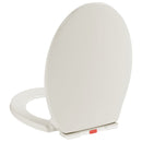 vidaXL világosszürke lassan csukódó fedelű gyorskioldó ovális WC ülőke