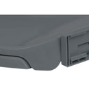 vidaXL szürke ovális WC-ülőke lassan csukódó fedéllel