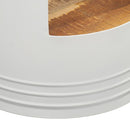 vidaXL tömör mangófa dohányzóasztal 43 x 55 cm