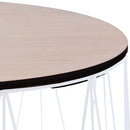 vidaXL 2 db fehér dohányzóasztal
