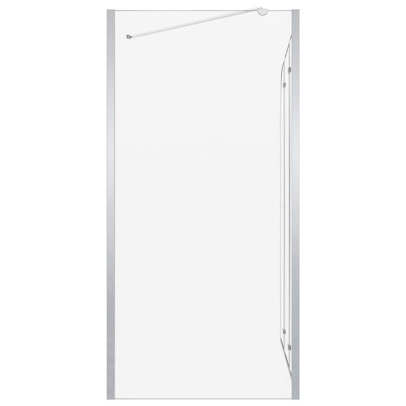 vidaXL átlátszó edzett üveg kádparaván 120 x 69 x 130 cm