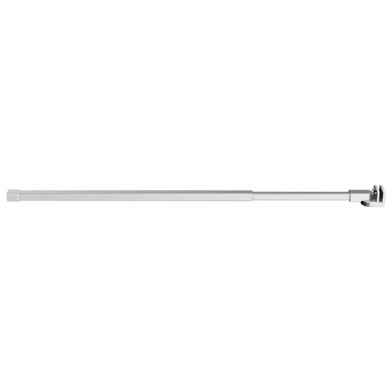vidaXL rozsdamentes acél tartókar fürdőszobába 70-120 cm