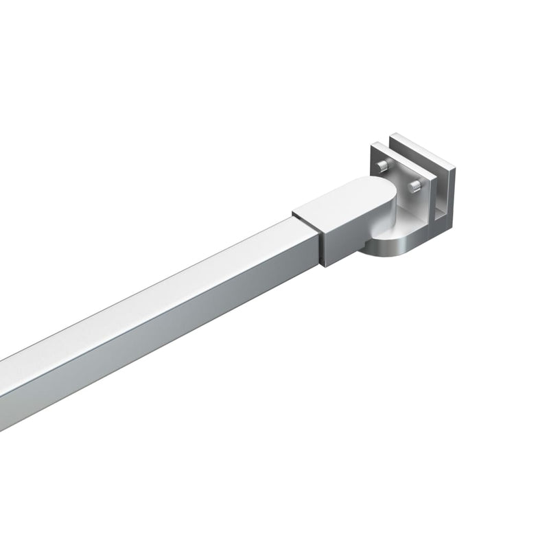 vidaXL rozsdamentes acél tartókar fürdőszobába 70-120 cm