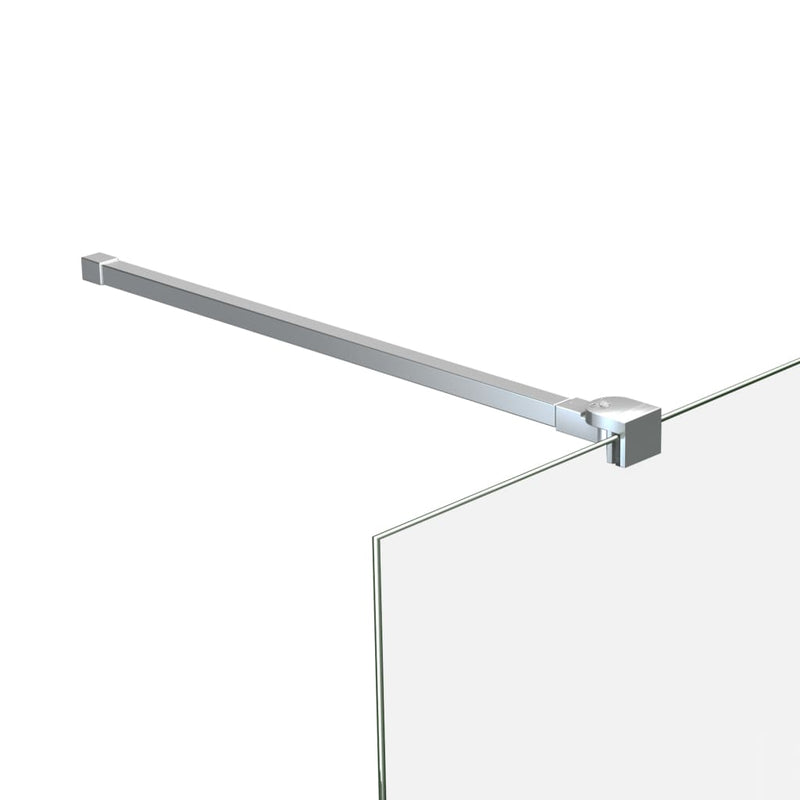 vidaXL rozsdamentes acél tartókar fürdőszobába 70-120 cm