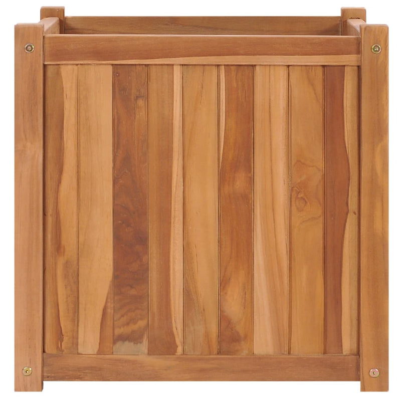 vidaXL tömör tíkfa magaságyás 50 x 50 x 50 cm