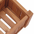 vidaXL tömör tíkfa magaságyás 50 x 25 x 25 cm