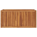 vidaXL tömör tíkfa magaságyás 150 x 50 x 50 cm