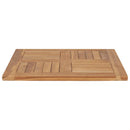 vidaXL tömör tíkfa asztallap 60 x 60 x 2,5 cm