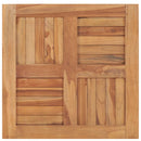vidaXL tömör tíkfa asztallap 60 x 60 x 2,5 cm
