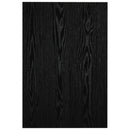 vidaXL 2-részes fekete kerámia fürdőszobai bútorszett