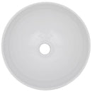 vidaXL 2-részes fekete kerámia fürdőszobai bútorszett