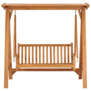 vidaXL tömör tíkfa hintapad 170 cm