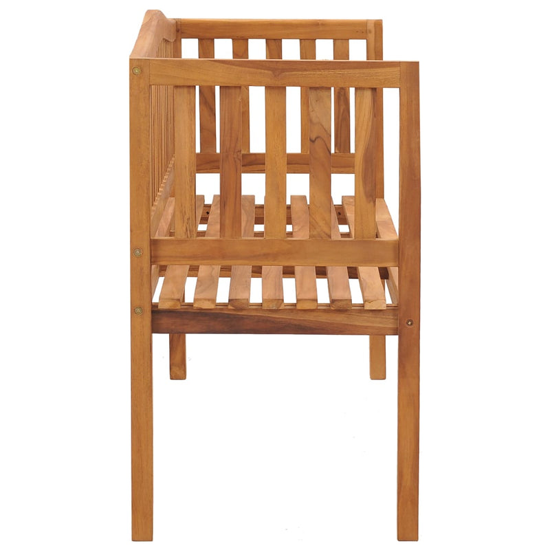 vidaXL tömör tíkfa kerti pad 150 cm