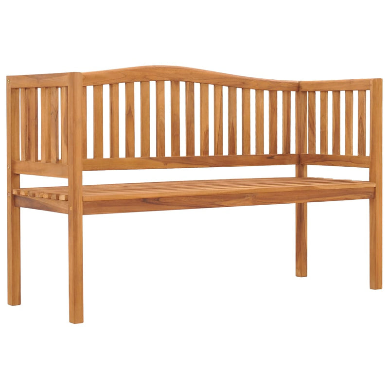 vidaXL tömör tíkfa kerti pad 150 cm