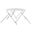 vidaXL fehér háromágú bimini tető 183 x 140 x 137 cm