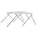 vidaXL fehér háromágú bimini tető 183 x 160 x 137 cm