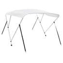 vidaXL fehér háromágú bimini tető 183 x 160 x 137 cm