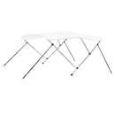 vidaXL fehér háromágú bimini tető 183 x 160 x 137 cm