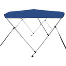 vidaXL kék háromágú bimini tető 183 x 180 x 137 cm
