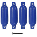 vidaXL 4 darab kék PVC csónak lökhárító 41 x 11,5 cm