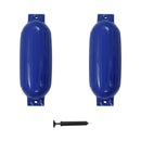 vidaXL 2 darab kék PVC csónak lökhárító 69 x 21,5 cm