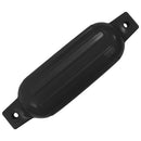 vidaXL 4 darab fekete PVC csónak lökhárító Ø 11 x 40 cm
