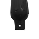 vidaXL 4 darab fekete PVC csónak lökhárító Ø 11 x 40 cm