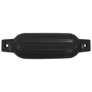 vidaXL 4 darab fekete PVC csónak lökhárító Ø 11 x 40 cm